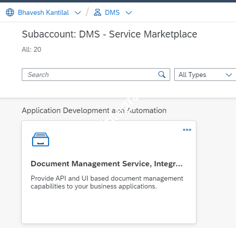 SAP BTP DMS – Integration & Repository Option- Initial Set Up ...
