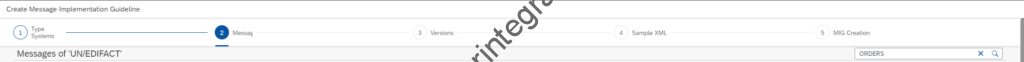 EDIFACT ORDERS MIG
