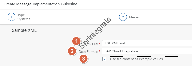 MIG SAP Cloud Integration Use File Content Example Values