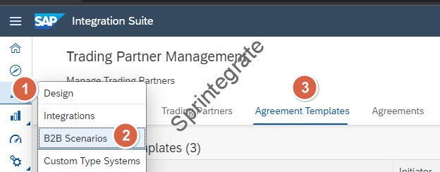 Create Agreement Templates in Trading Partner Management