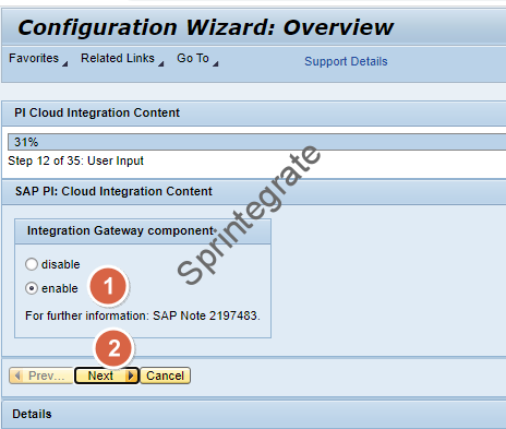 Enable PI Cloud Integration Content