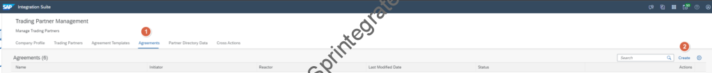 Create TPM Agreement