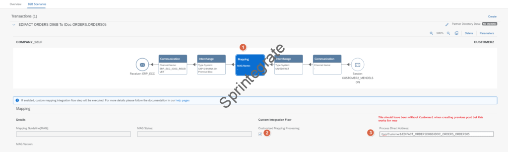Provide Custom Mapping Processing Details