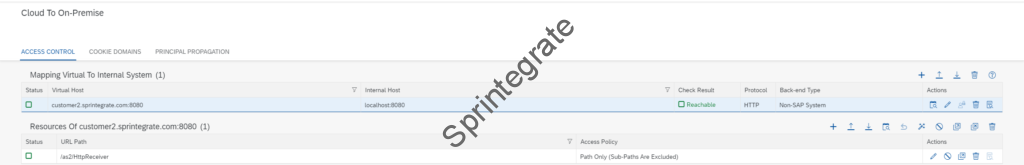 Cloud Connector Setup for Mendelson AS2