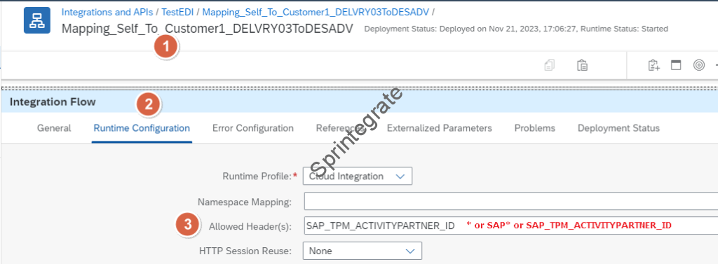Allowed Headers to allow SAP_TPM_ACTIVITYPARTNER_ID or 
* or SAP* to access TPM Activity Parameters.