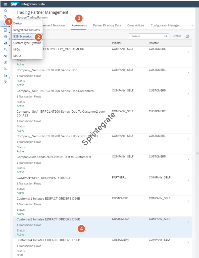 Go to the Agreement for generating processing the Incoming EDIFACT EDI Message over AS2 and enable the Functional Ack
