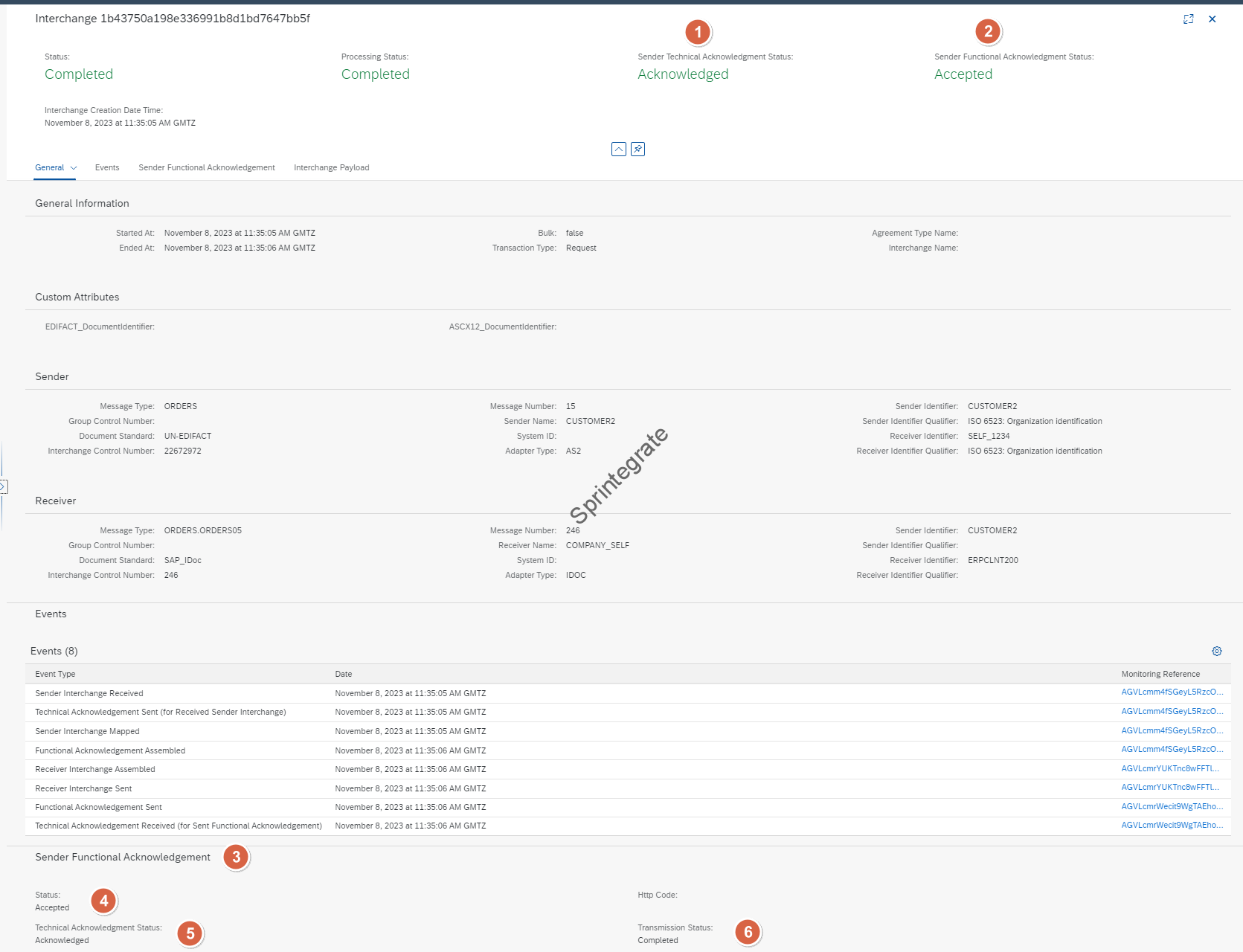 Edi Acknowledgement Code B2B on SAP Integration Suite – Cloud Integration – CPI – using Trading ...