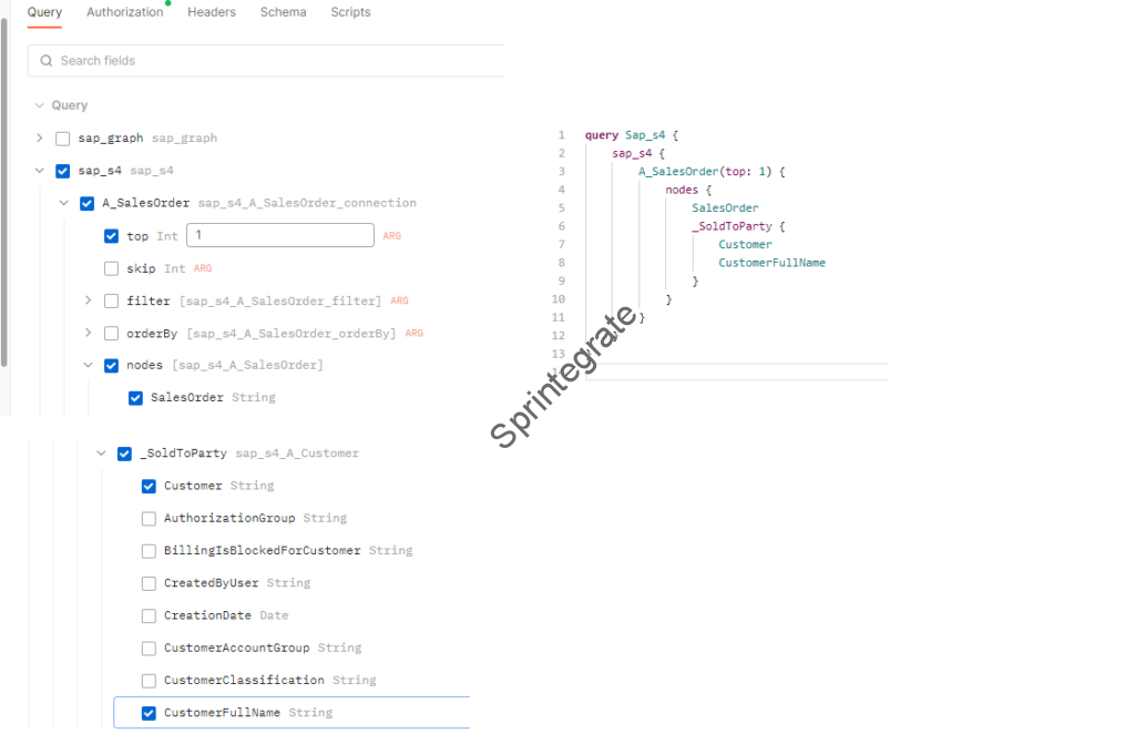 GraphQL Request in Postman