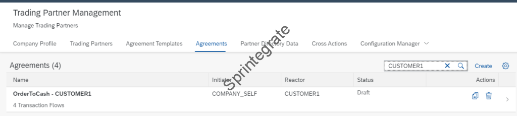 Search TPM Agreements By Partner