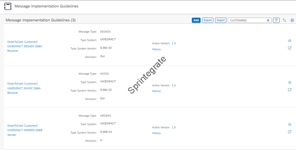 If you want to find MIGs used by a partner, simply search by Partner Name